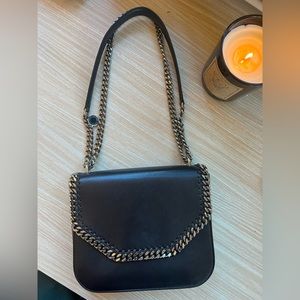 Stella McCartney black Large Falabella Box Bag